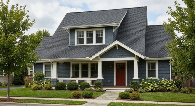 A Frame Roof Installation in Charles County, MD