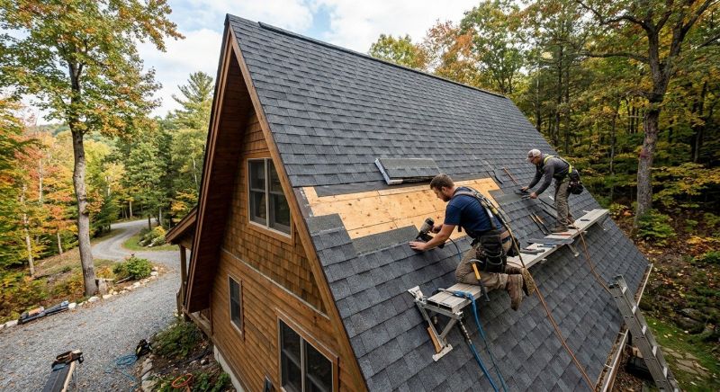 A Frame Roof Repair in Charles County, MD