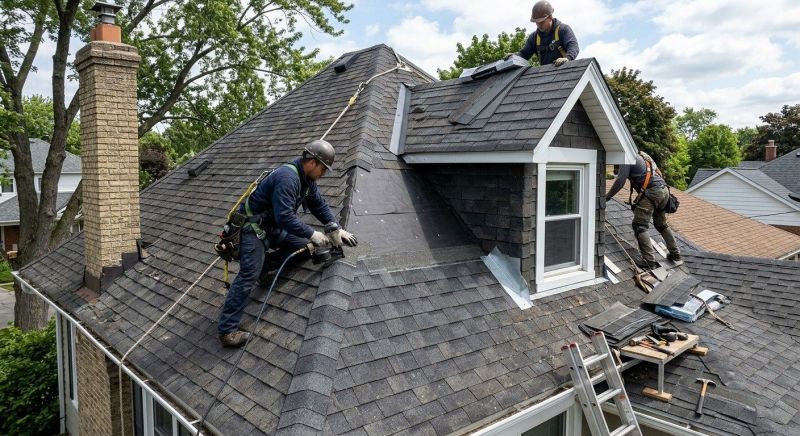 A Frame Roof Repair in Charles County, MD