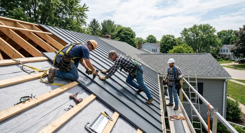 Aluminum Roof Installation in Temple Hills, MD
