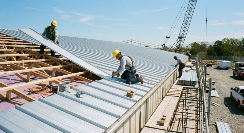 Aluminum Roof Installation in Triangle, VA