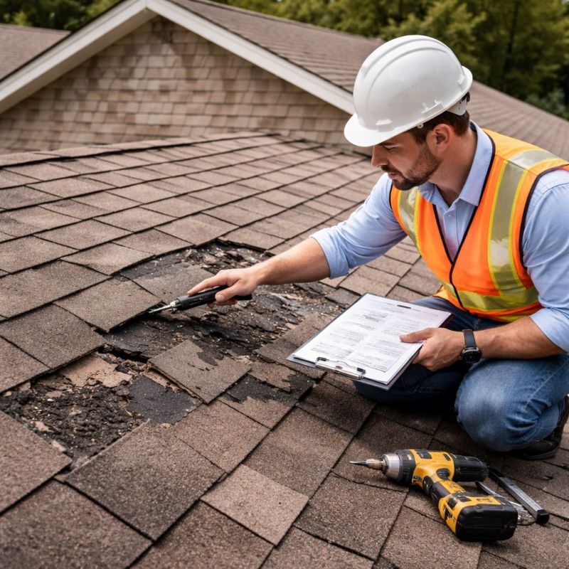 Asphalt Roof Inspection in Huntingtown, MD