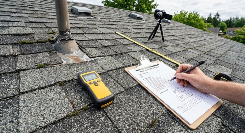 Asphalt Roof Inspection in Triangle, VA