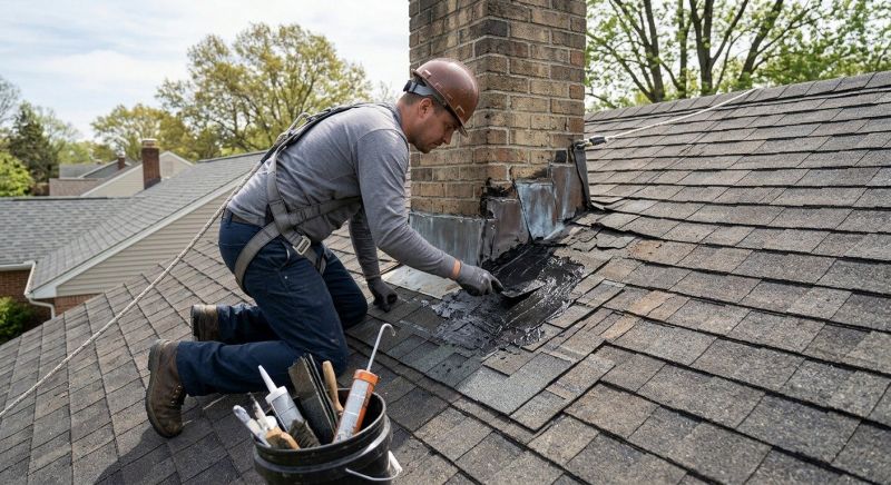 Asphalt Roof Leak Repair in Mechanicsville, MD