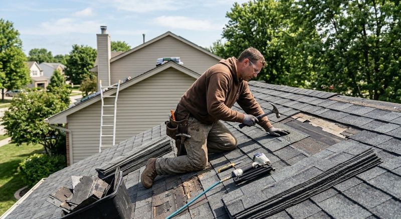 Asphalt Roof Repair in Clinton, MD