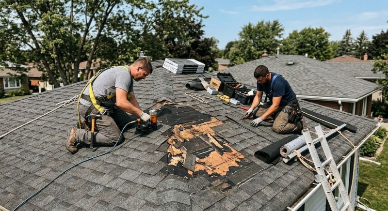 Asphalt Roof Repair in Fairfax County, VA
