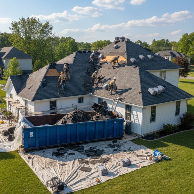 Asphalt Roof Replacement in Lothian, MD
