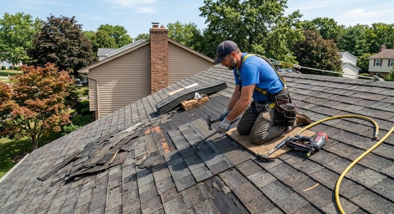Asphalt Shingles Repair in Huntingtown, MD