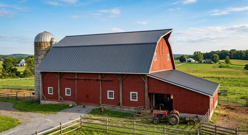 Barn Roof Replacement in Annandale, VA
