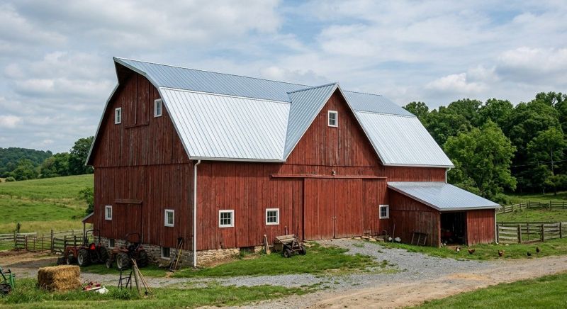 Barn Roof Replacement in Bryans Road, MD