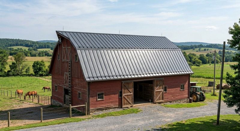 Barn Roof Replacement in Mechanicsville, MD
