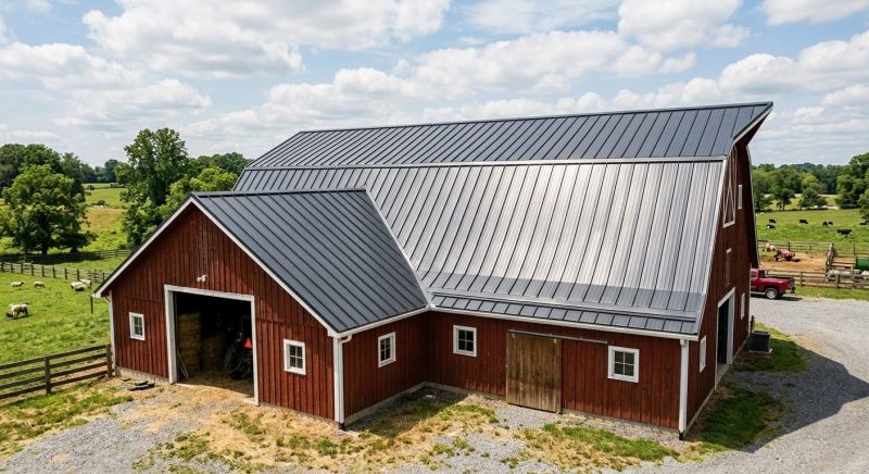Barn Roof Replacement in Shady Side, MD