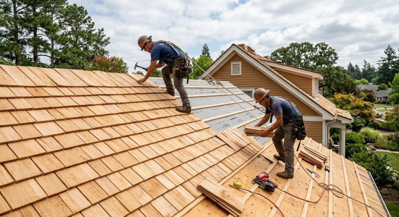 Cedar Roof Installation in Dumfries, VA