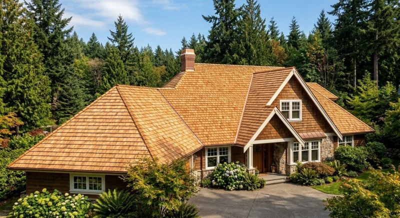 Cedar Roof Installation in Mechanicsville, MD