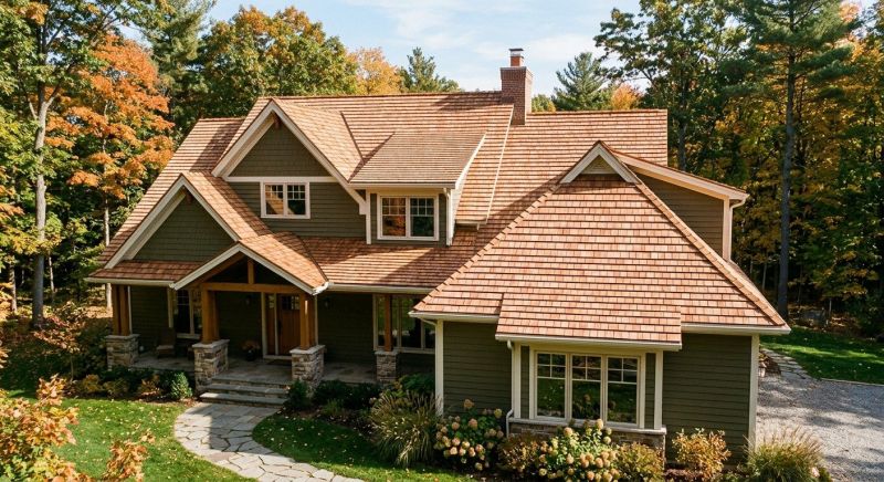 Cedar Roof Installation in Shady Side, MD