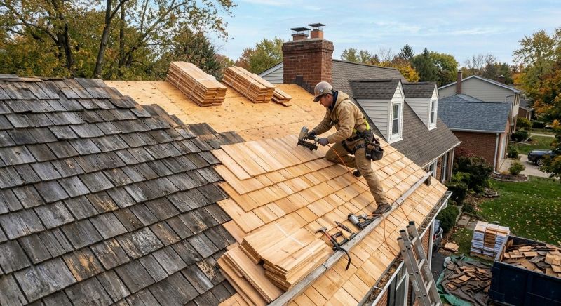 Cedar Roof Replacement in Burke, VA