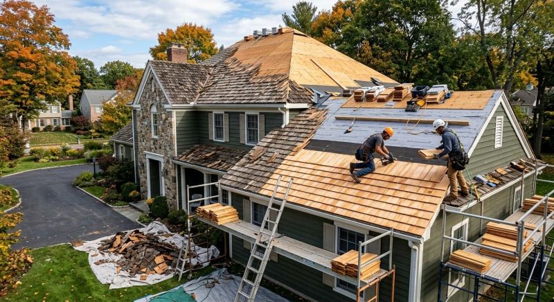 Cedar Roof Replacement in Deale, MD