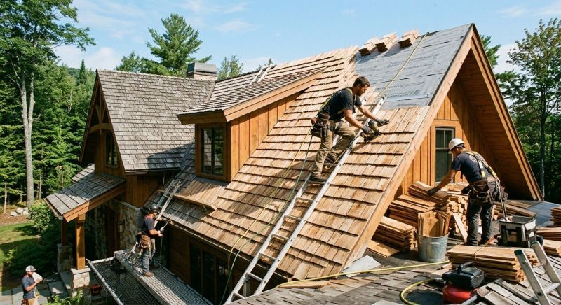 Cedar Roof Replacement in Owings, MD