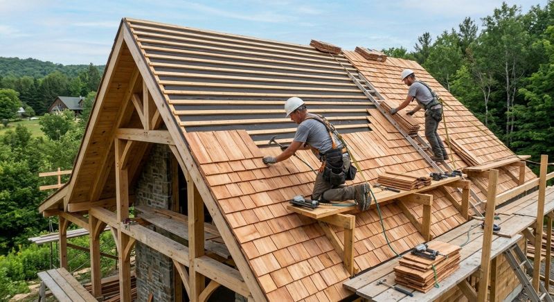 Cedar Shake Roof Construction in Indian Head, MD
