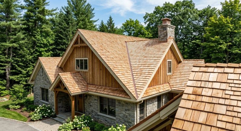 Cedar Shake Roof Construction in La Plata, MD