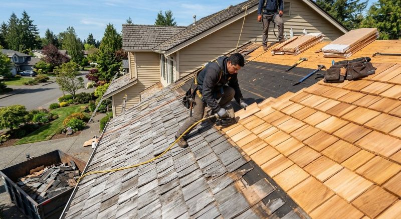 Cedar Shingles Replacement in Charles County, MD