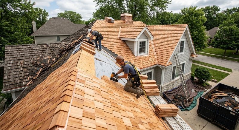Cedar Shingles Replacement in Springfield, VA