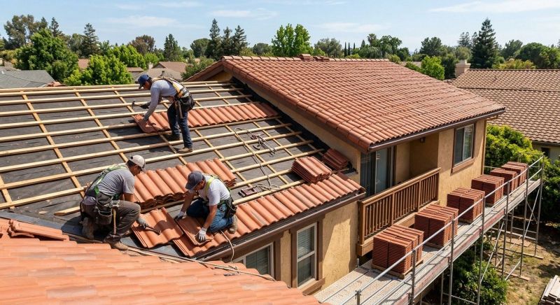 Clay Roof Installation in Arlington, VA