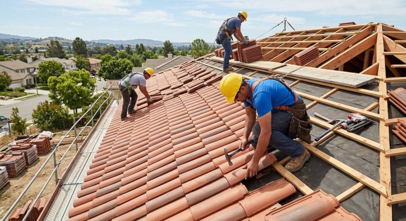 Clay Roof Installation in Owings, MD