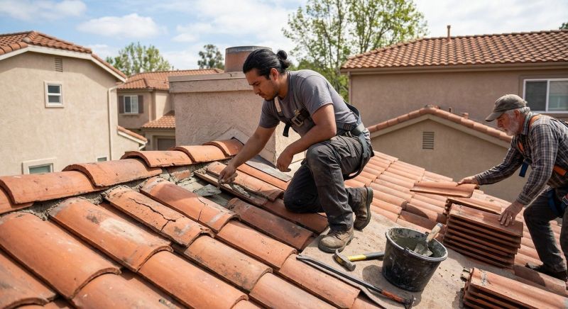 Clay Roof Leak Repair in Charles County, MD
