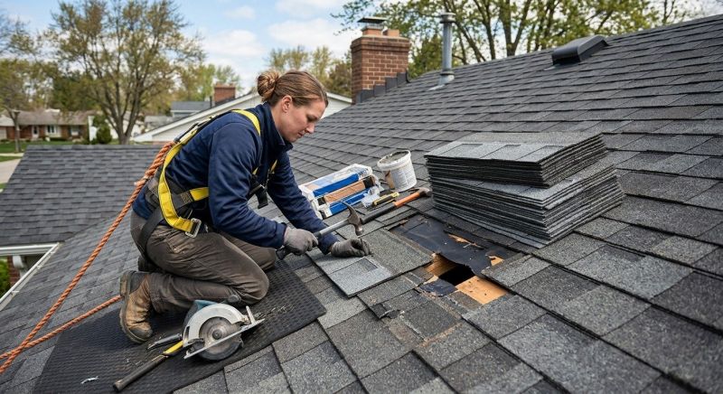 Composite Shingle Repair in Charles County, MD