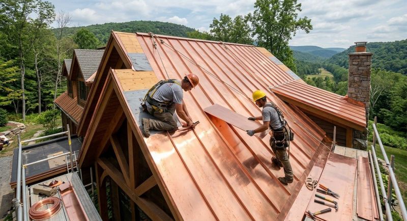 Copper Roof Installation in Charles County, MD