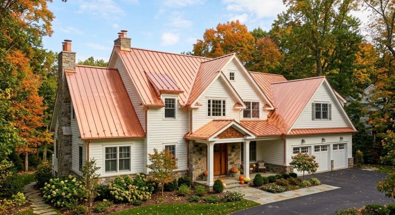 Copper Roof Replacement in Charles County, MD