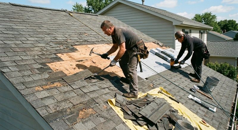 Damaged Roof Repair in Brandywine, MD