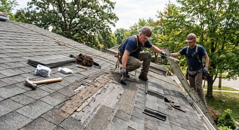 Damaged Roof Repair in Capitol Heights, MD