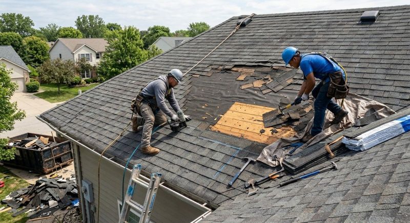 Damaged Roof Repair in Dunkirk, MD