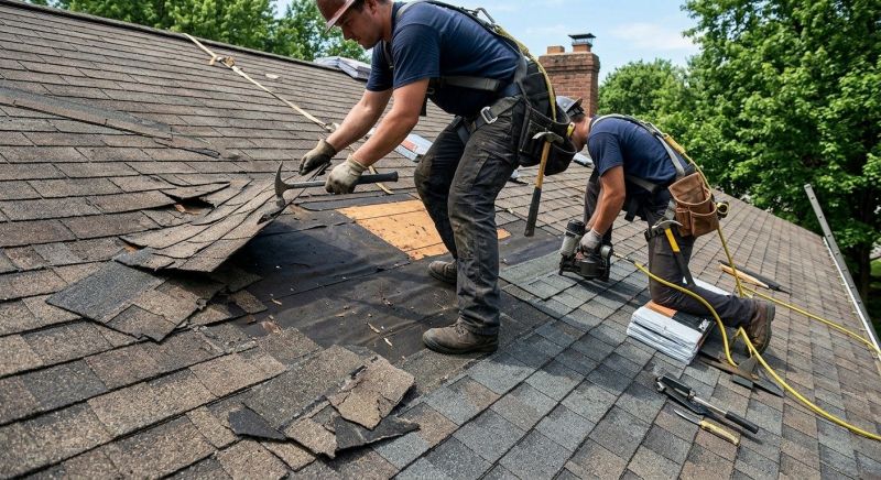 Damaged Roof Repair in Dunkirk, MD