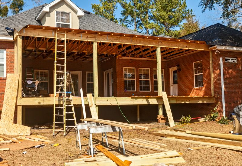 Deck Roof Construction in Charles County, MD