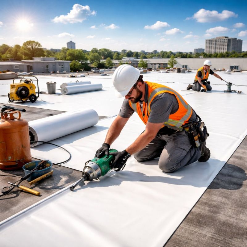 Epdm Roof Installation in Capitol Heights, MD