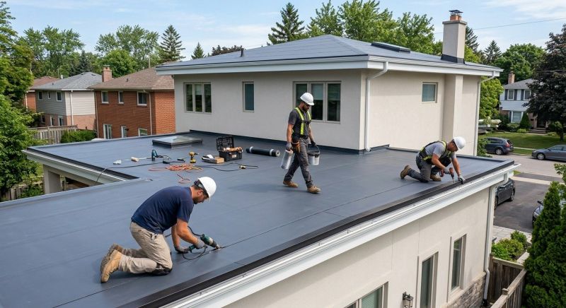 Epdm Roof Installation in Dunkirk, MD