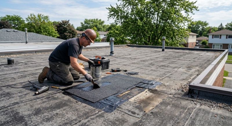 Flat Roof Repair in La Plata, MD