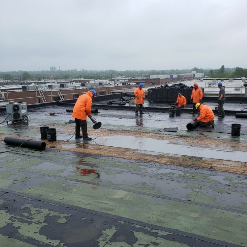 Flat Roof Repair in Oxon Hill, MD