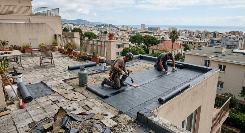 Flat Roof Repair in Triangle, VA
