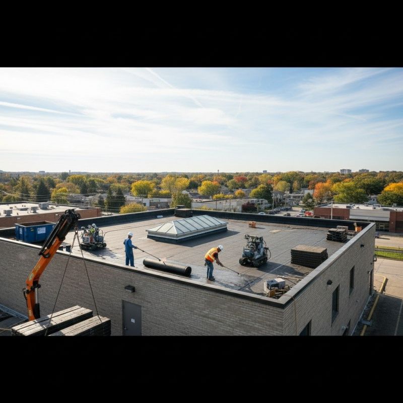 Flat Roof Replacement in Lothian, MD