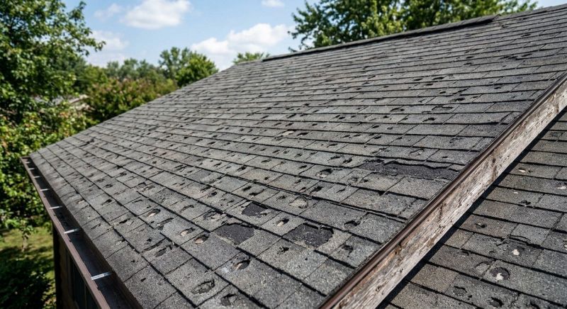 Hail Damage Roof Repair in Lothian, MD