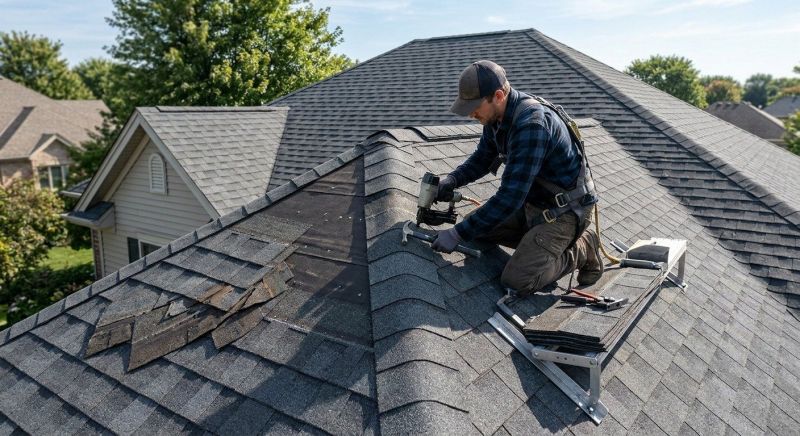 Hip Roof Shingle Replacement in Charles County, MD
