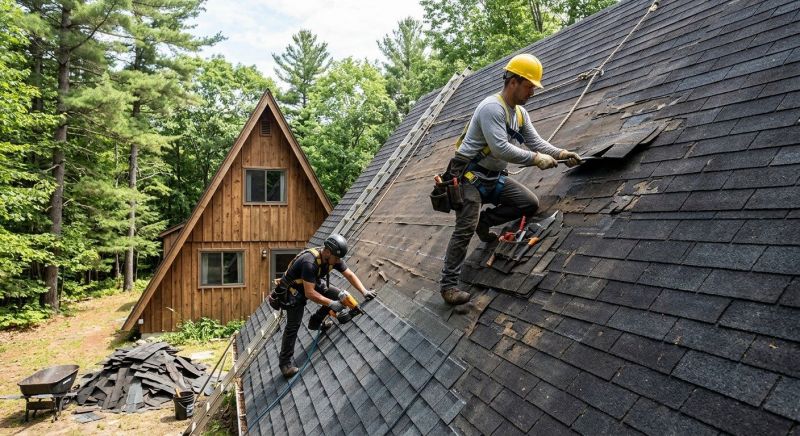 Hip Roof Shingle Replacement in Charles County, MD