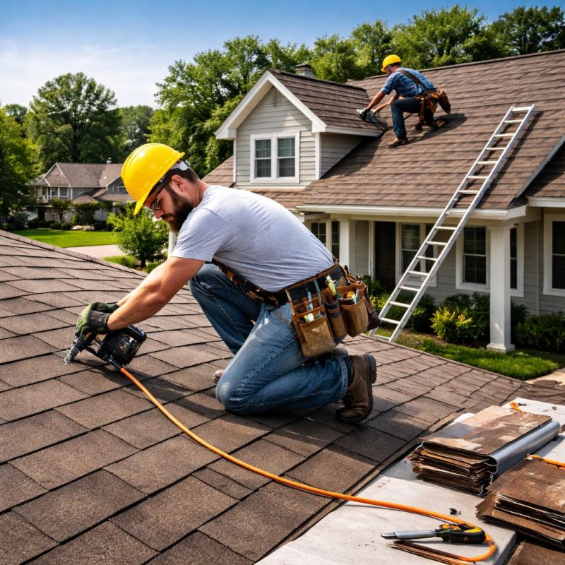 House Roof Installation in Clinton, MD