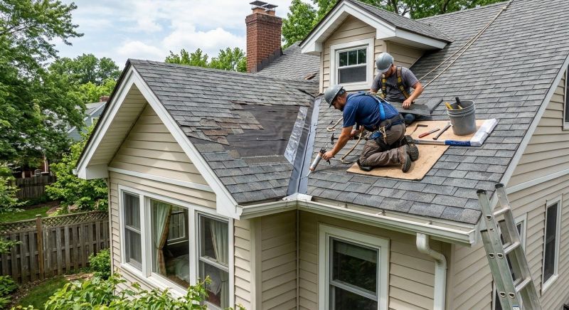 House Roof Repair in Chesapeake Beach, MD