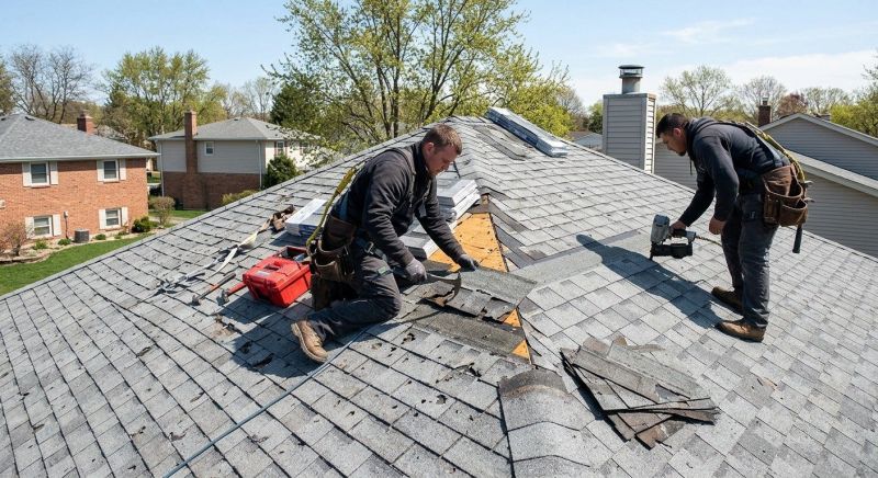 House Roof Repair in Triangle, VA