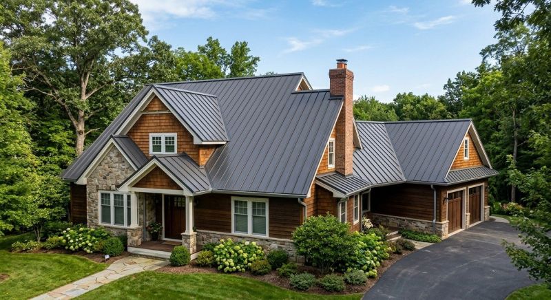Metal Roof Replacement in Falls Church, VA